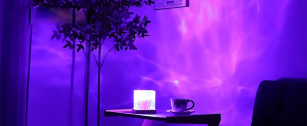 Ocean Wave Projector Light 16 Colors Midnight Aura Aurora Glow Lamp Home Office Bar Restaurant Underwater Projector Night Light - Image 15