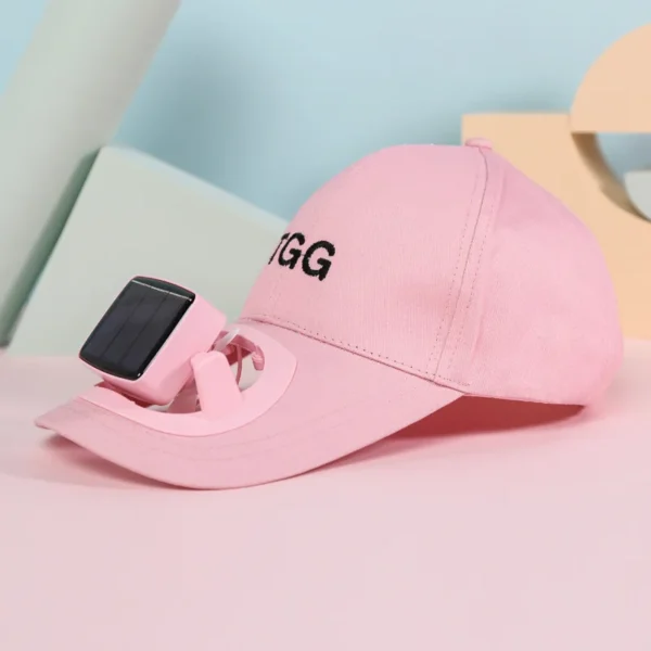 Men Women Hat Solar Energy&USB Charging Fan CapBaseball Hats with Cooling Fan Sun Protection Casual Outdoor - Image 3