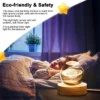 USB Night Light LED Crystal Ball 3D Moon Planet Galaxy Decor for Home Table Lamp Table Lamp Party Toys for Kids Adult Xmas Gifts - Image 5