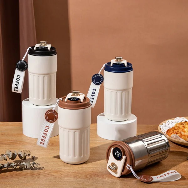 Smart Thermos Bottle LED Temperature Display Coffee Cup 316 Stainless Steel Tumbler Mug Portable Vacuum Flasks Thermoses - Image 29