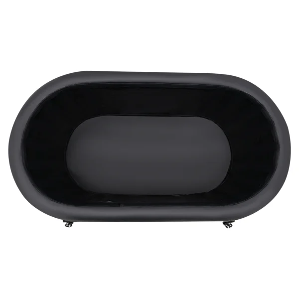 132*70cm Ice Bath Tub Cold Water Therapy Plunge Tub for Athletes Outdoor Ice Barrel Plunge Pool Inflatable Folding Bathtub - Image 9