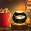 USB Night Light LED Crystal Ball 3D Moon Planet Galaxy Decor for Home Table Lamp Table Lamp Party Toys for Kids Adult Xmas Gifts - Image 11