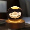 USB Night Light LED Crystal Ball 3D Moon Planet Galaxy Decor for Home Table Lamp Table Lamp Party Toys for Kids Adult Xmas Gifts - Image 14