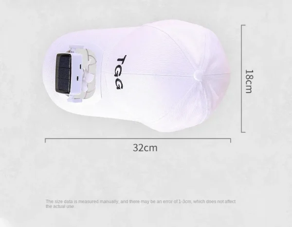 Men Women Hat Solar Energy&USB Charging Fan CapBaseball Hats with Cooling Fan Sun Protection Casual Outdoor - Image 16