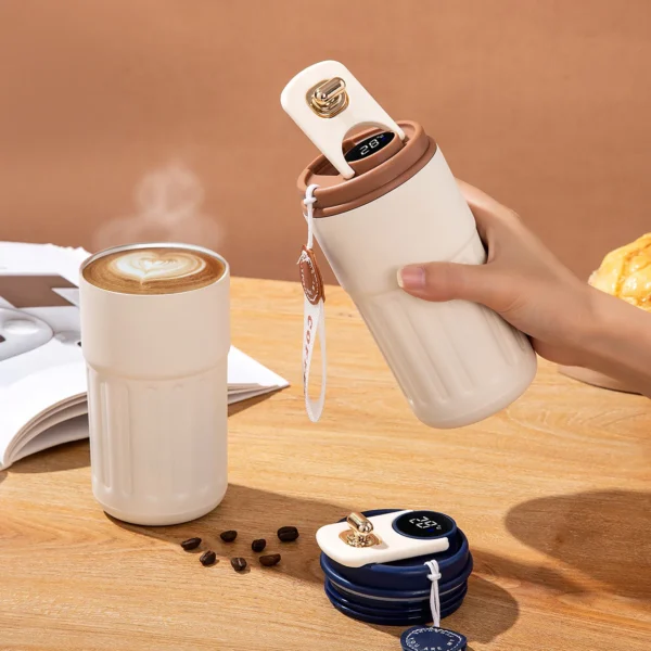 Smart Thermos Bottle LED Temperature Display Coffee Cup 316 Stainless Steel Tumbler Mug Portable Vacuum Flasks Thermoses - Image 32