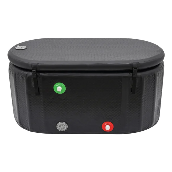 132*70cm Ice Bath Tub Cold Water Therapy Plunge Tub for Athletes Outdoor Ice Barrel Plunge Pool Inflatable Folding Bathtub - Image 11