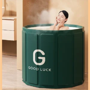 Bathing Tub for Adults, Foldable Bath Tub for Home use, Full Bbody Bath Tub, Shower Basin, Free Installation Ice bathtub