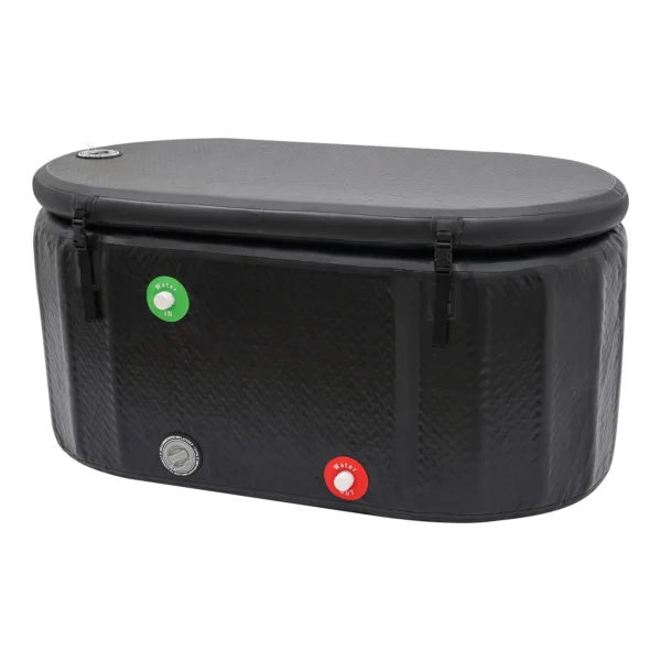 132*70cm Ice Bath Tub Cold Water Therapy Plunge Tub for Athletes Outdoor Ice Barrel Plunge Pool Inflatable Folding Bathtub - Image 12
