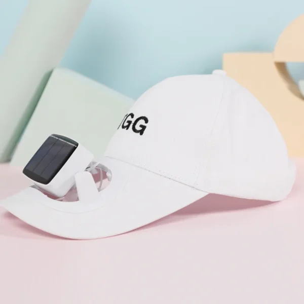 Men Women Hat Solar Energy&USB Charging Fan CapBaseball Hats with Cooling Fan Sun Protection Casual Outdoor - Image 4